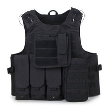 Load image into Gallery viewer, Camouflage Hunting Military Tactical Vest Wargame Body Molle Armor Hunting Vest CS Outdoor Jungle Equipment with 12 Colors