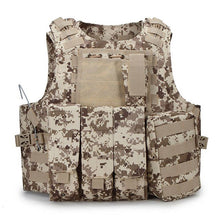 Load image into Gallery viewer, Camouflage Hunting Military Tactical Vest Wargame Body Molle Armor Hunting Vest CS Outdoor Jungle Equipment with 12 Colors