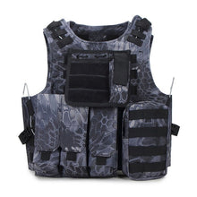 Load image into Gallery viewer, Camouflage Hunting Military Tactical Vest Wargame Body Molle Armor Hunting Vest CS Outdoor Jungle Equipment with 12 Colors