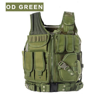 Load image into Gallery viewer, Military Tactical Vest Army Hunting Molle Airsoft Vest Outdoor Body Armor Swat Combat Painball Black Vest for Men