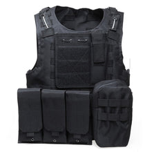 Load image into Gallery viewer, Camouflage Hunting Military Tactical Vest Wargame Body Molle Armor  Hunting Vest CS Outdoor Equipment with 5 Colors 2018