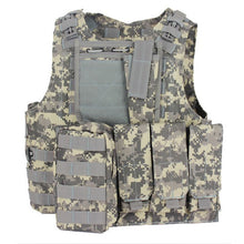 Load image into Gallery viewer, Tactical Military Body Armor CS Safe Tactics Vest Airsoft Gear Molle Bag Ammo Chest Rig Paintball Army Harness Protector