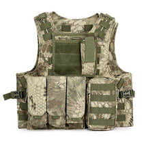 Load image into Gallery viewer, Tactical Military Body Armor CS Safe Tactics Vest Airsoft Gear Molle Bag Ammo Chest Rig Paintball Army Harness Protector